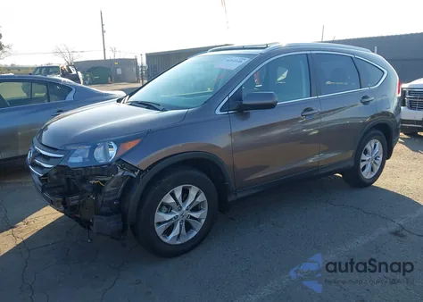 2012 Honda Cr-V Ex-L from USA, damaged, VIN 5J6RM3H74CL044613